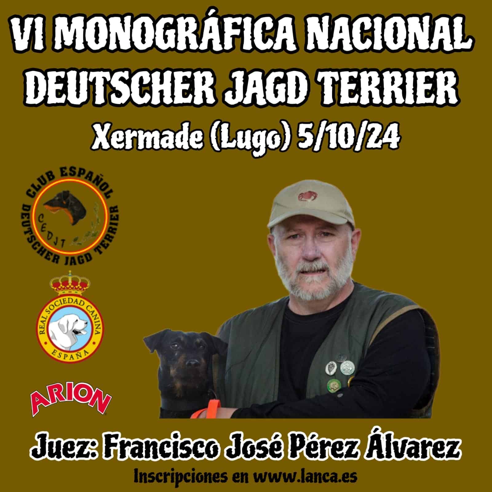 En este momento estás viendo VI Monográfica nacional Deutscher Jagd Terrier